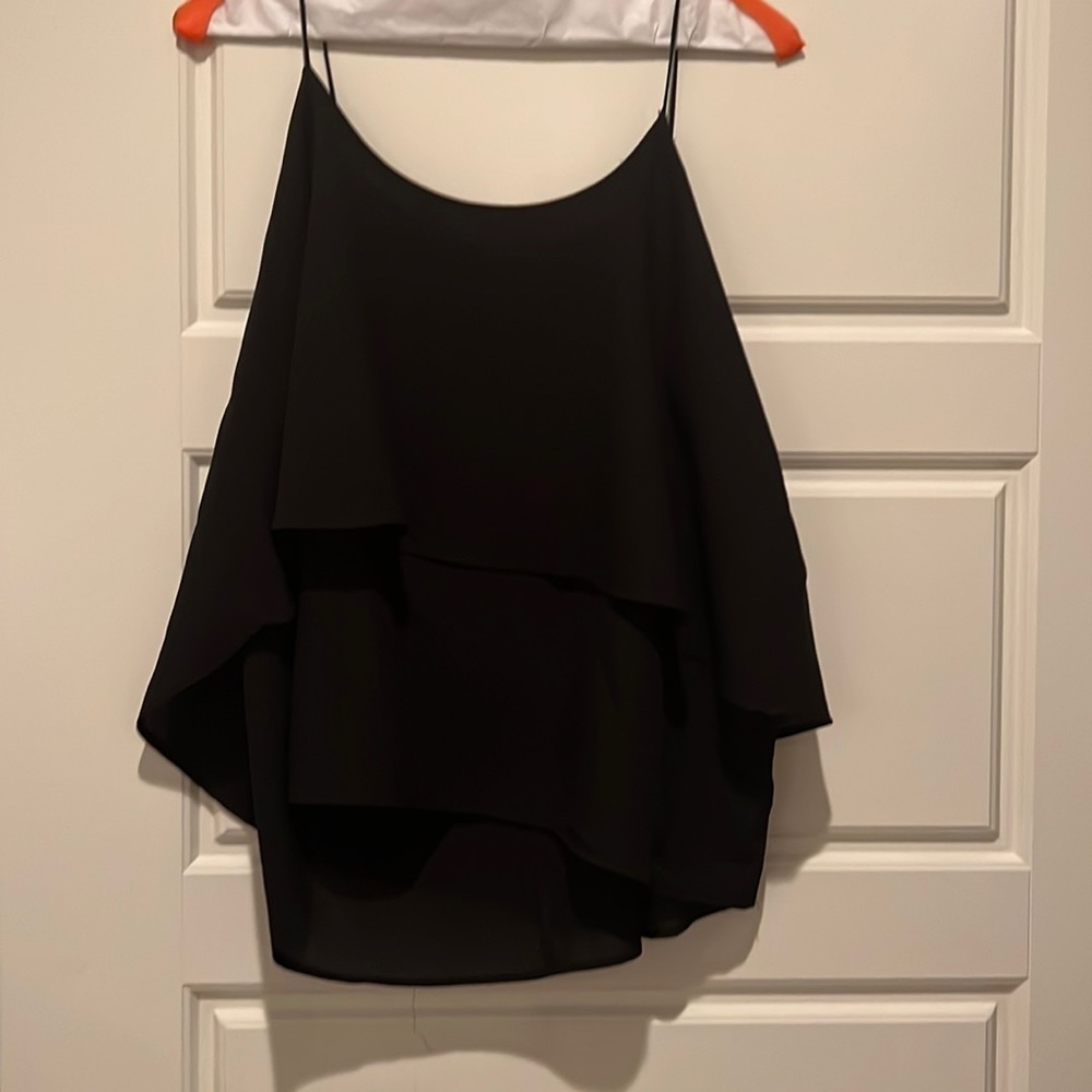 Black going out tank